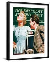 "'No Sale'," Saturday Evening Post Cover, May 6, 1939-John Hyde Phillips-Framed Giclee Print