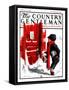 "No School Today," Country Gentleman Cover, January 27, 1923-Angus MacDonall-Framed Stretched Canvas