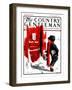 "No School Today," Country Gentleman Cover, January 27, 1923-Angus MacDonall-Framed Giclee Print