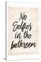 No Selfies-Milli Villa-Stretched Canvas