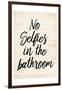 No Selfies-Milli Villa-Framed Art Print