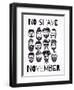 No Shave November Set.-Katja Gerasimova-Framed Art Print