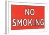 No Smoking Sign-null-Framed Giclee Print
