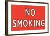 No Smoking Sign-null-Framed Giclee Print