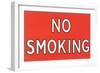 No Smoking Sign-null-Framed Giclee Print