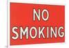 No Smoking Sign-null-Framed Giclee Print