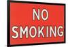 No Smoking Sign-null-Framed Giclee Print