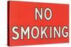 No Smoking Sign-null-Stretched Canvas