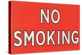 No Smoking Sign-null-Stretched Canvas