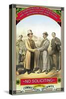 No Soliciting-null-Stretched Canvas