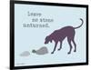 No Stone Unturned-Dog is Good-Framed Art Print