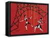 No Strings Attached Red-Pierre Henri Matisse-Framed Stretched Canvas