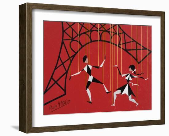 No Strings Attached Red-Pierre Henri Matisse-Framed Giclee Print