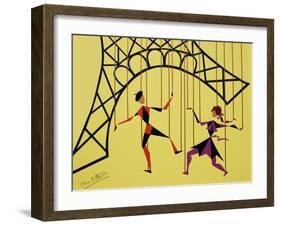 No Strings Attached yellow-Pierre Henri Matisse-Framed Giclee Print