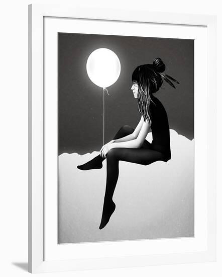 No Such Thing as Nothing by Night-Ruben Ireland-Framed Art Print