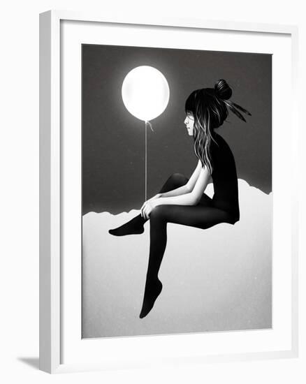 No Such Thing as Nothing by Night-Ruben Ireland-Framed Art Print