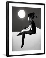 No Such Thing as Nothing by Night-Ruben Ireland-Framed Art Print