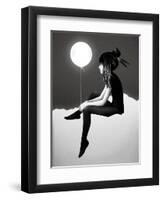 No Such Thing as Nothing by Night-Ruben Ireland-Framed Art Print