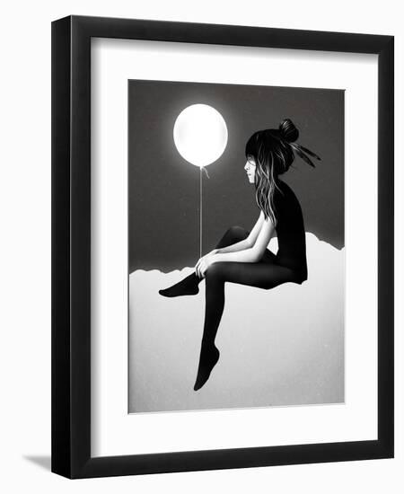 No Such Thing as Nothing by Night-Ruben Ireland-Framed Art Print