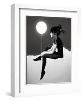 No Such Thing as Nothing by Night-Ruben Ireland-Framed Art Print