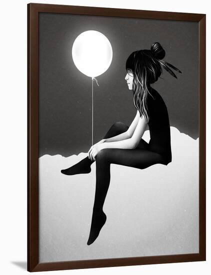 No Such Thing as Nothing by Night-Ruben Ireland-Framed Art Print