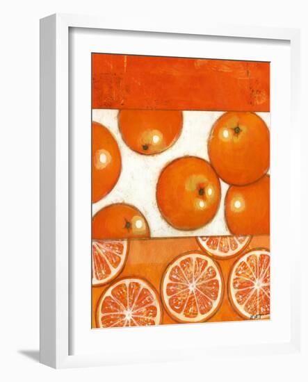 No Text Orange-Norman Wyatt Jr.-Framed Art Print