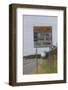 No Texting Sign on Us Highway 1 in Delaware-Dennis Brack-Framed Photographic Print