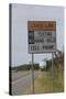 No Texting Sign on Us Highway 1 in Delaware-Dennis Brack-Stretched Canvas