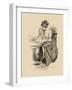 No Time for Politics-Charles Dana Gibson-Framed Art Print