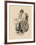 No Time for Politics-Charles Dana Gibson-Framed Art Print