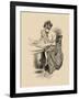 No Time for Politics-Charles Dana Gibson-Framed Art Print