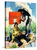 "'No Trespassing',"April 1, 1928-William Meade Prince-Stretched Canvas