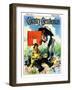 "'No Trespassing'," Country Gentleman Cover, April 1, 1928-William Meade Prince-Framed Giclee Print