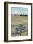 No Trespassing Sign in Field by Factory-null-Framed Photographic Print