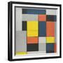 No. VI / Composition No.II-Piet Mondrian-Framed Giclee Print