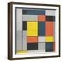 No. VI / Composition No.II-Piet Mondrian-Framed Giclee Print