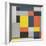 No. VI / Composition No.II-Piet Mondrian-Framed Giclee Print