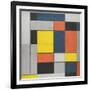 No. VI / Composition No.II-Piet Mondrian-Framed Giclee Print