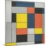 No. VI / Composition No.II-Piet Mondrian-Mounted Giclee Print