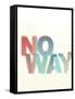 No Way-Philip Sheffield-Framed Stretched Canvas