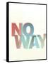 No Way-Philip Sheffield-Framed Stretched Canvas