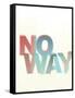 No Way-Philip Sheffield-Framed Stretched Canvas