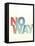 No Way-Philip Sheffield-Framed Stretched Canvas