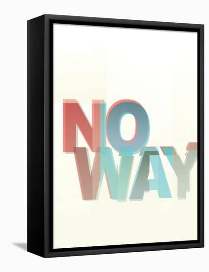 No Way-Philip Sheffield-Framed Stretched Canvas