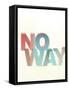 No Way-Philip Sheffield-Framed Stretched Canvas