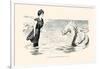 No Wonder the Sea Serpent Frequents Our Coast-Charles Dana Gibson-Framed Art Print