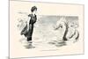 No Wonder the Sea Serpent Frequents Our Coast-Charles Dana Gibson-Mounted Premium Giclee Print