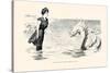 No Wonder the Sea Serpent Frequents Our Coast-Charles Dana Gibson-Stretched Canvas