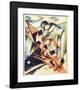 Noah and the fox-Franz Marc-Framed Giclee Print