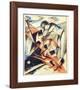 Noah and the fox-Franz Marc-Framed Giclee Print